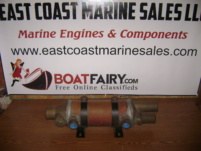 New/surplus Caterpillar marine transmission oil coolers for sale. Part # 204-4363/204-4362